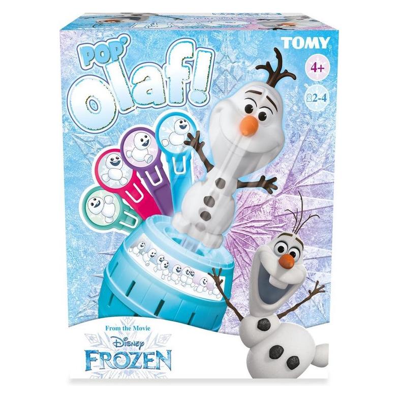 Tomy Game Frozen 2 Pop Up Olaf (Deutsch, Französisch, Italienisch, 2 - 4 Spieler) (T73038)