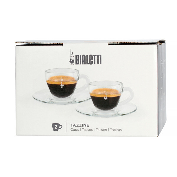 Bialetti Moka-kan Set Institutioneel model met 2 glazen kannen
