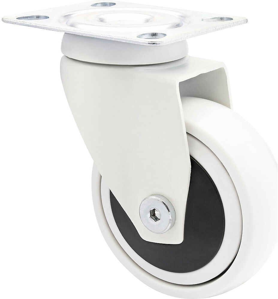 Möbel-Lenkrolle 3C-Serie, Radbreite 25 mm, VE 4 Stk, Ø 75 mm, Lenkrolle Wagner