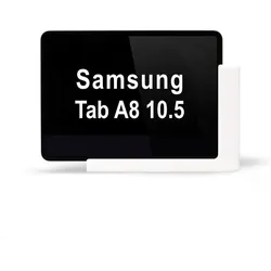 TabLines TWP018W Wandhalterung für Samsung Tab A8 10.5 (2022), weiss, Tablet Halterung, Weiss