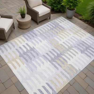 Addison Rugs Machine Washable Indoor/ Outdoor Modern Stacks Chantille Rug