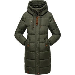 MARIKOO Damen Winterjacke Stepp Outdoor Jacke Anorak Parka Warm Mantel Kapuze Yuikoo