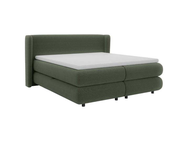 Boxspringbett Elodie Grün ca. 180x200cm