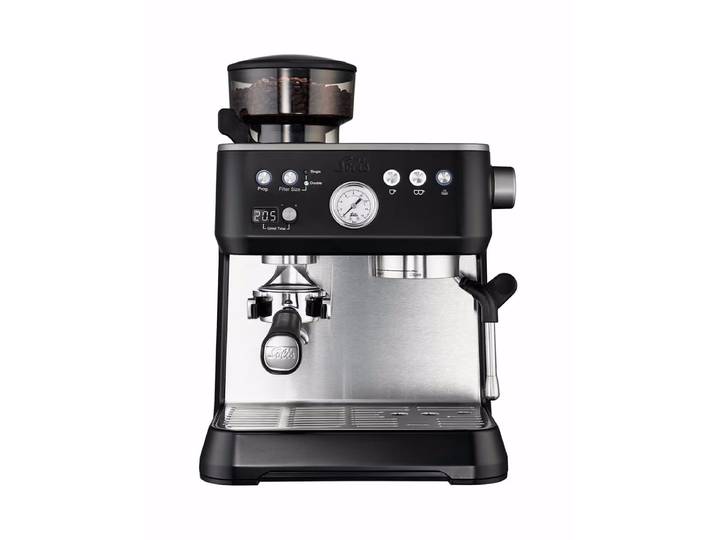 Solis Grind & Infuse Perfetta schwarz Type 1019 Espresso Maschine – Siebträgermaschine/Espressomaschine