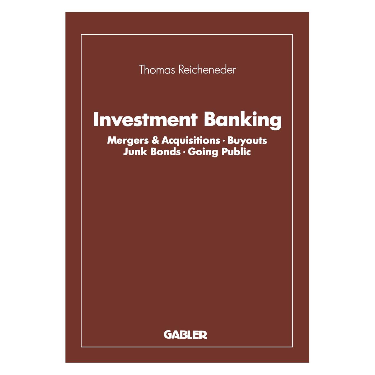 Gabler Investment Banking (Deutsch, Softcover, Thomas Reicheneder) (7434730)