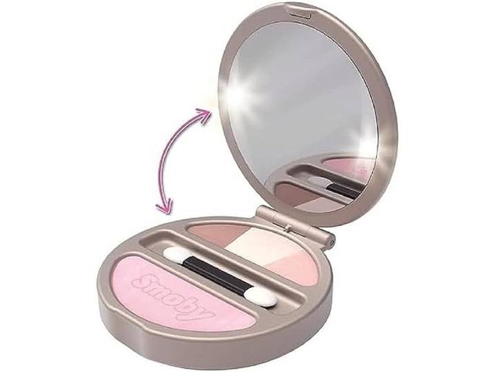 Smoby 320151 - My Beauty Compact poeder, grijs