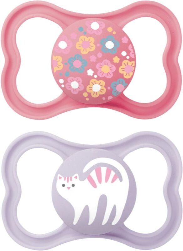 MAM Supreme Double Box 6+ months tétine Pink/ Purple 2 pcs