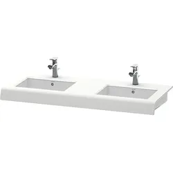 Duravit DuraStyle Waschtisch-Konsole DS829C01818 55x80x10cm, 2 Ausschnitte, weiß matt
