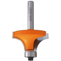 CMT R38,1mm HW Abrundfräser "938" mit Anlaufring R=38,1mm D=88,9mm NL=44,4mm Schaft 12mm - C938.996.11