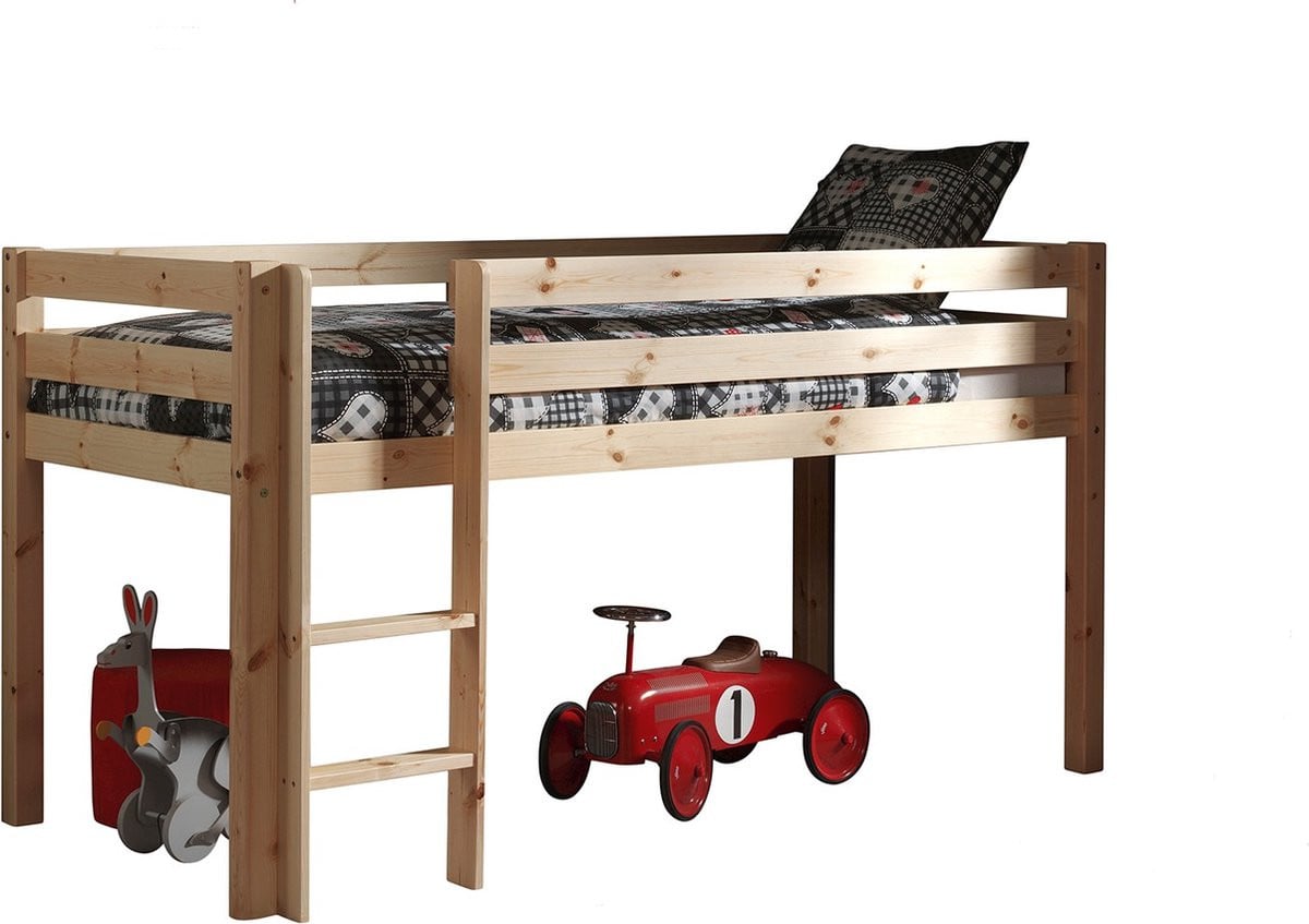 Vipack Halfhoogslaper Pino voor kinderen - Natuur - 90 x 200 cm