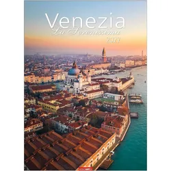 Weingarten, Kalender, Venezia Kalender 2027 - La Serenissima (49 x 68 cm)