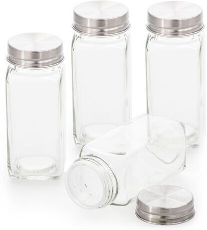 Glas-Fläschchen 120 ml, 4 Stück