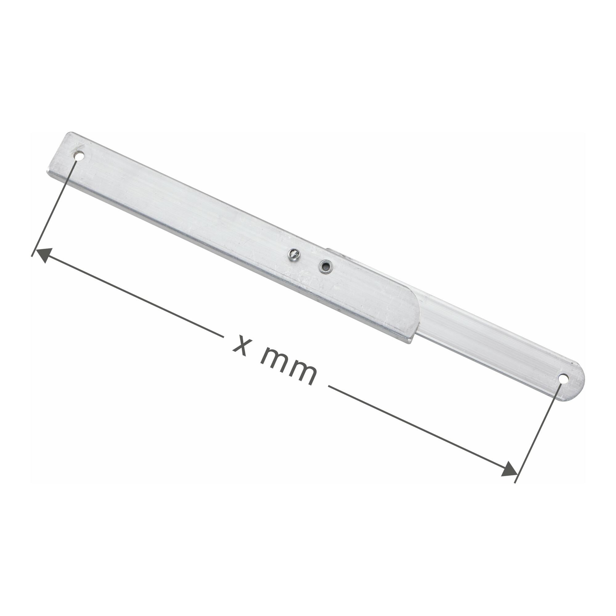 Zarges Knickstrebe 559 mm rechts mit Anschlag (800393)