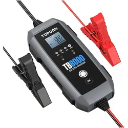 Viking TOPDON NabÃ­jeÄka autobaterie TB8000, Auto Adapter, Schwarz