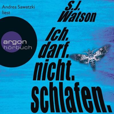 Ich. darf. nicht. schlafen - S. J. Watson, Audio, 9783732411054