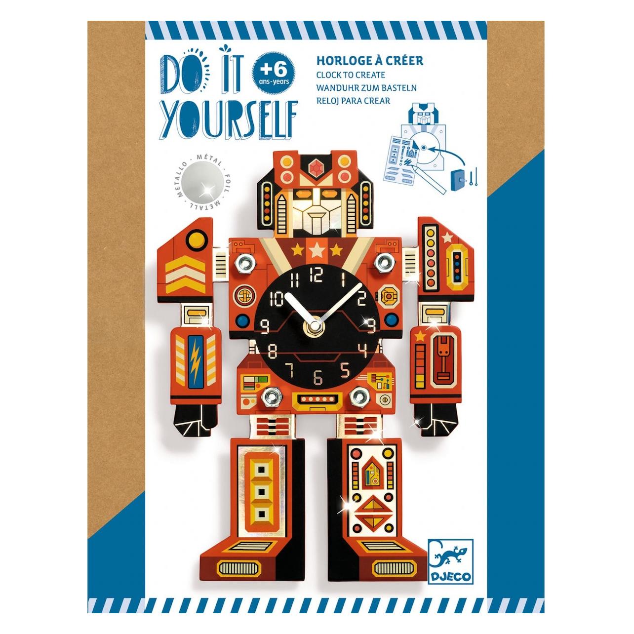 Djeco DIY - Uhr Robotime (DJ07984)