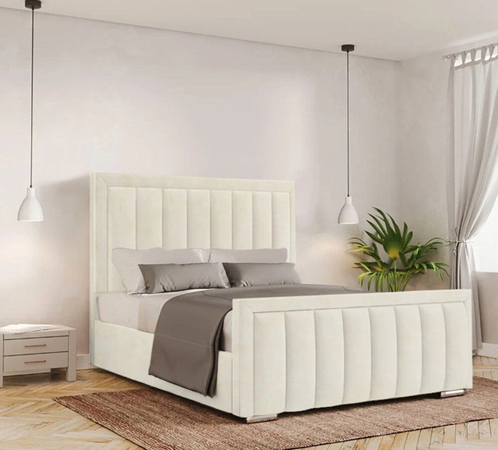 Fairmont Park Yatton Upholstered Bed Cream Double (4'6)