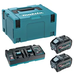 Makita PSKGPT2J Power Source-Kit 40V max. 2x 5,0Ah