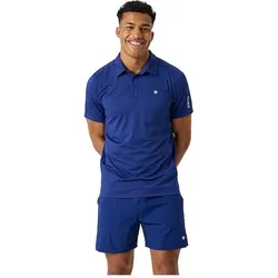 Björn Borg, Herren, Sportshirt, Tennispolo Ace Mesh Panel (S), Blau