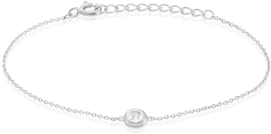 Stroili Bracciale Silver Elegance Argento Rodiato Cubic Zirconia Collezione: Silver Elegance Bianco