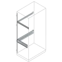 ABB IS2-EB1010 2 Querstreben hinten/seitlich, H=100mm, B=100mm, T=100mm