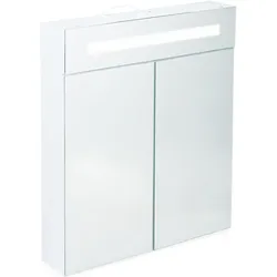 Relaxdays, Spiegelschrank, Spiegelschrank (60 x 12 x 67 cm)
