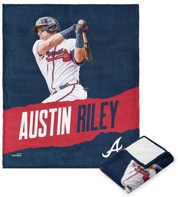 MLB Atlanta Braves Player Silk Touch Throw Blanket
