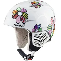 ALPINA Kinder Skihelm "Carat LX", Größe 54 in Weiß Weiß