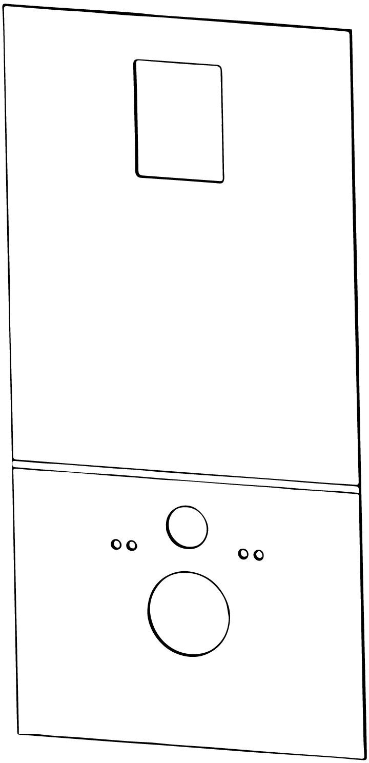 SFA Sanibroy Sanibroy glass panel for Saniwall Pro Up NP100240