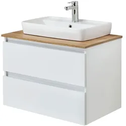 Pelipal Waschtischunterschrank Quick 360 Dekor Weiß