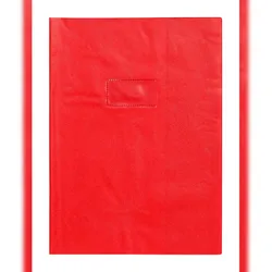 Calligraphe 10x Heftumschlag A4 Leder rot- Rot 72203C