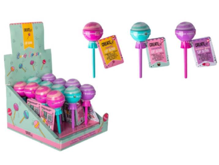 Create it! - Candy Lipgloss Lollipop 84803 - Niet plakkerig of suikerig