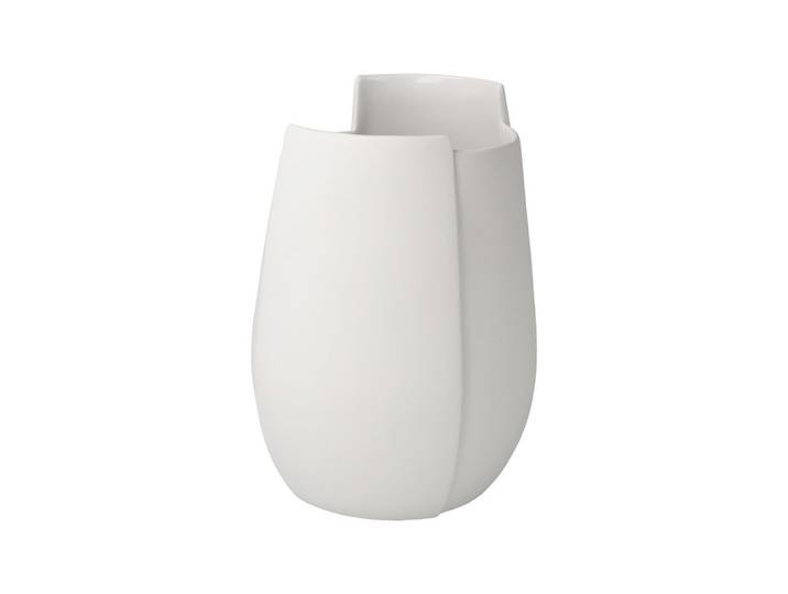 VASE Ova weiß 16 cm