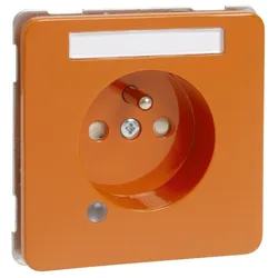 Peha Export-Steckdose orange B80.6571.33LED/4NASI