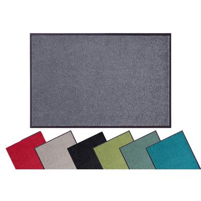 Fußmatte OTTO HOME "Clean & Walk" Gr. 60, grau, B:40cm H:7mm L:60cm, Polyamid, Teppiche, Fußmatte, Schmutzfangmatte, Türmatte, In- und Outdoor, Teppich, Läufer, waschbar