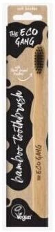 The Eco Gang Adult Toothbrush Medium Black 1 Unit