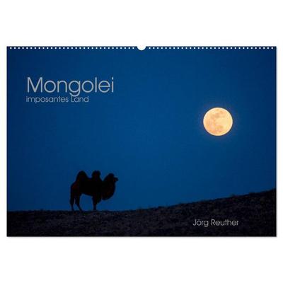 Mongolei - imposantes Land (Wandkalender 2026 DIN A2 quer), CALVENDO Monatskalender