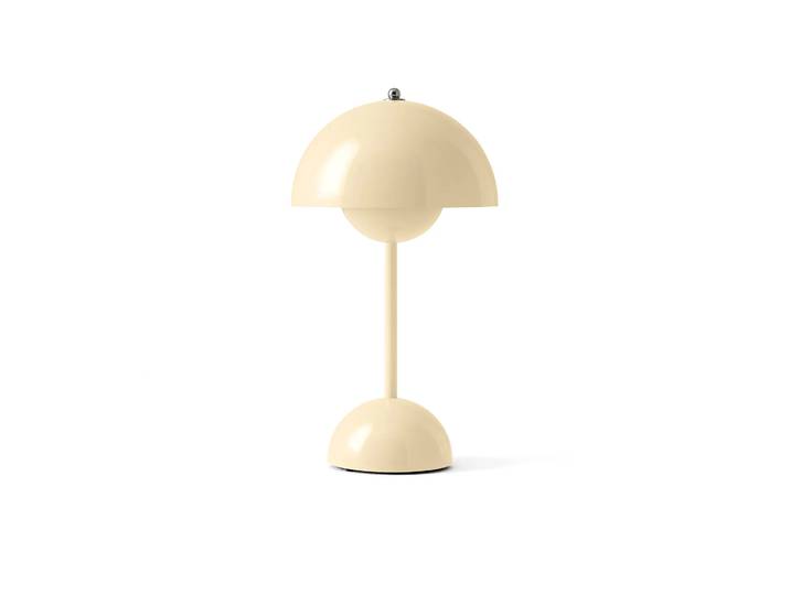 &Tradition Lampe de table Flowerpot portable VP9 Ivory