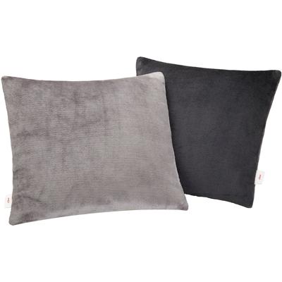 s.Oliver "double soft Kissen s.Oliver" Kissenhüllen ohne Füllung, 2 Stück, mit samtig weicher Oberfläche