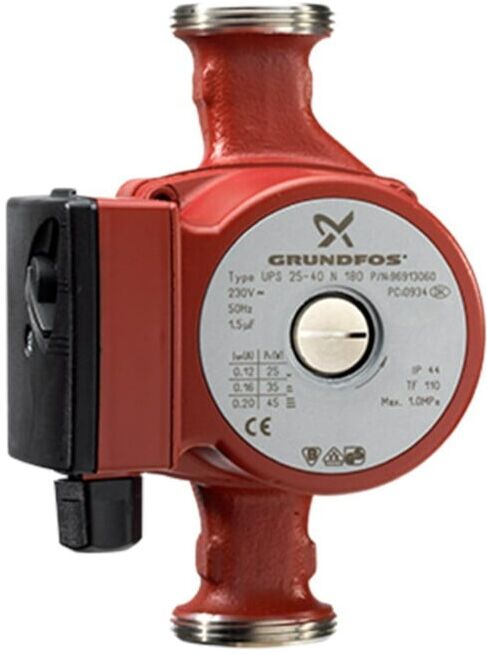 Grundfos Pompe de circulation Série 100 UPS 25-60 N, 230 V, G 1 1/2, 180 mm, ES (96913085)