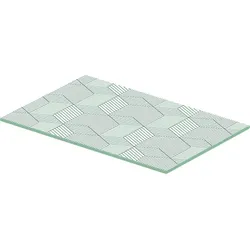 Duravit DuraSquare Glaseinleger 0099708200 116,4 x 38 cm, Sicherheitsglas, Cubic line