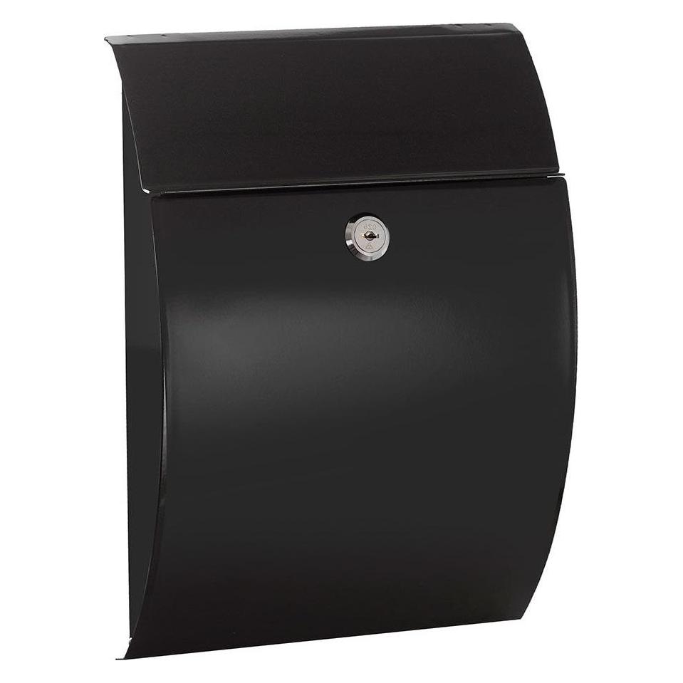 Arregui Briefkasten Schwarz Stahl (29 x 21 x 29 cm) (59243017)