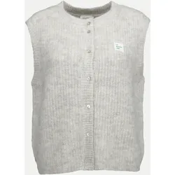 Strickweste East Grau L