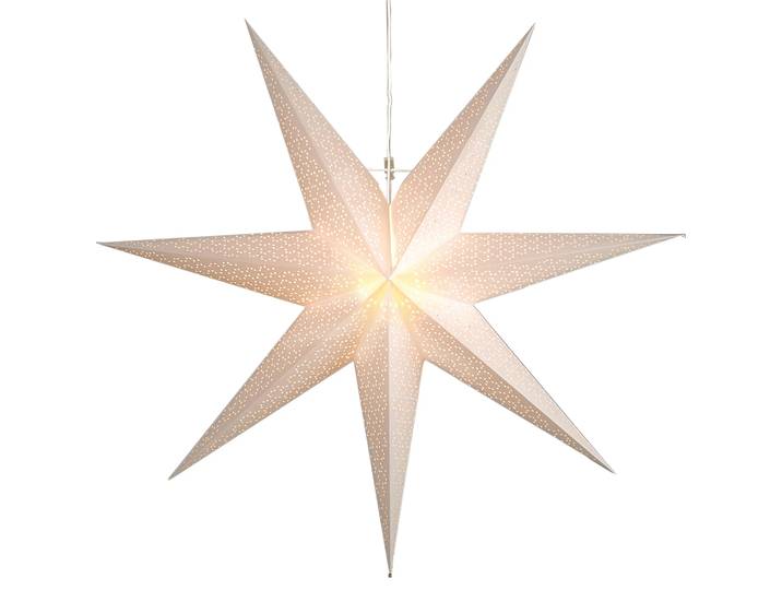 Star Trading Etoile de l avent Dot 100 cm Blanc'