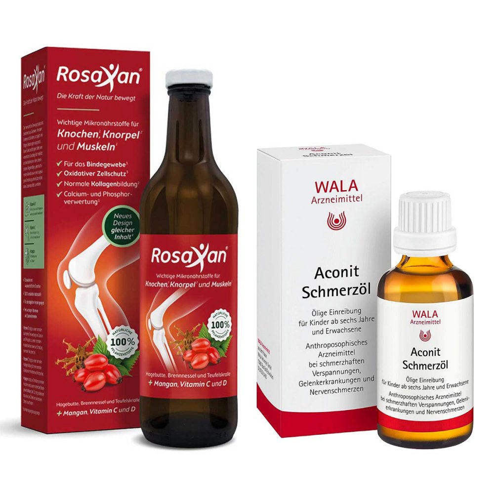 Rosaxan plus Vitamin D + Aconit Schmerzöl 08106622