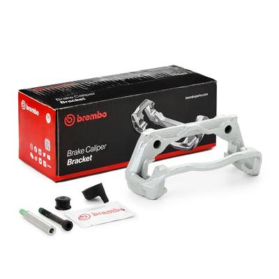BREMBO Bremssattelhaltersatz MERCEDES-BENZ F BK 017 A9074233600