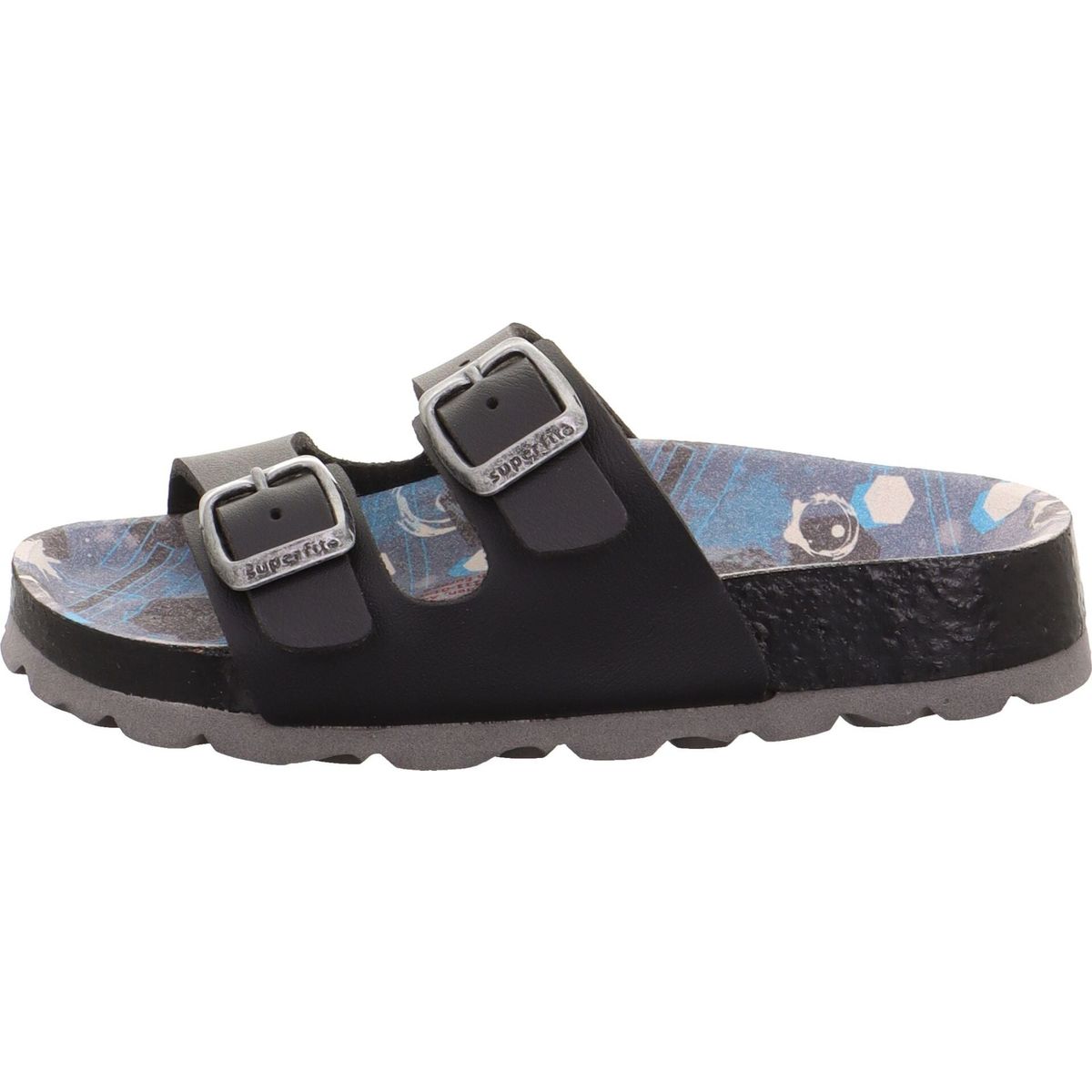 Superfit Fussbettpantoffel schwarz (0140) 31 1-800111-0140-31
