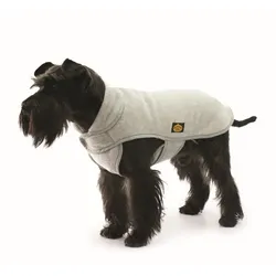 Fashion Dog Fleece-Hundemantel - Grau - 70 cm