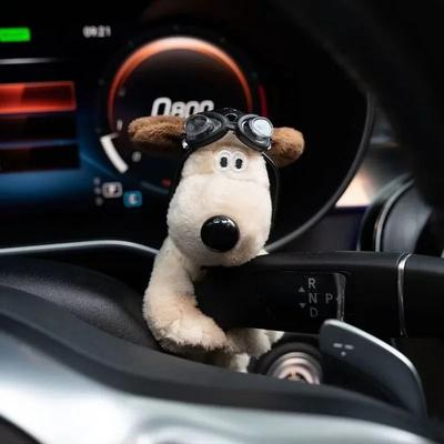 Uplift Picks Plush Puppy Car Wiper Decoration Cute Dashboard Dog Accessory Plush Puppy Car Wiper Decoration Cute Dashboard Dog Accessory