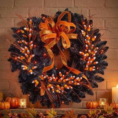 Regency International "18"" Candy Corn Spray"
